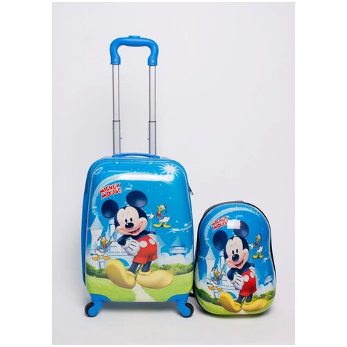 Детский чемодан с рюкзаком Mickey Mouse