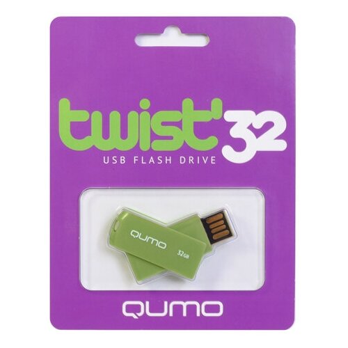 USB флэш (QUMO (18611) 32GB Twist Pistachio)