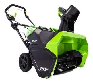 Снегоуборщик аккумуляторный GD60PST GREENWORKS, 2602907, без АКБ. и ЗУ - фотография № 10