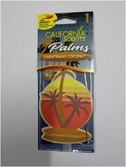 Автомобильный освежитель California Scents Palms Кокос капистрано