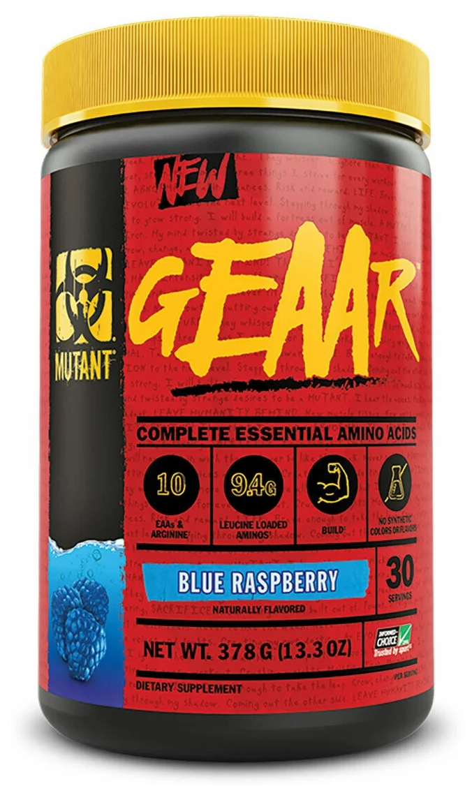 MUTANT GEAR 13,3 oz (378 ) (Blue Raspberry)