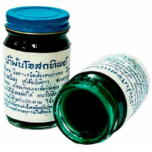 Тайский Зеленый регенерирующий бальзам для тела Осоттип | Green Balm Osotthip, 100гр.