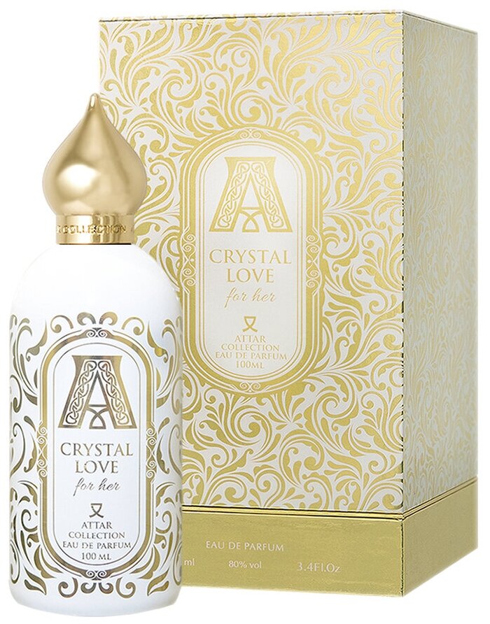 Attar Collection, Crystal Love For Her, 100 мл, парфюмерная вода женская