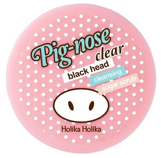 Holika Holika Pig-nose: Очищающий сахарный скраб (Clear Black Head Cleansing Sugar Scrub), 30 мл