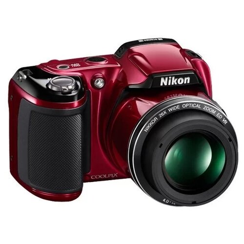 Фотоаппарат Nikon Coolpix L810, красный