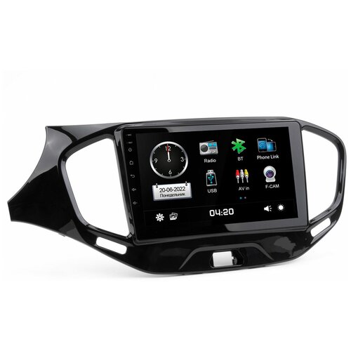 Автомагнитола Lada Vesta для комплектации с ориг. камерой з/в (не идёт в комплекте) (CITY Incar ADF-6303c) Bluetooth, CarPlay и Android Auto, 9