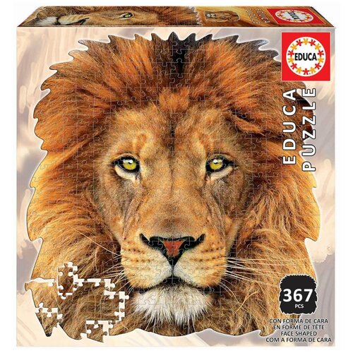 Пазл Educa 367 деталей Голова Льва игрушка пазл 375 деталей голова тигра educa