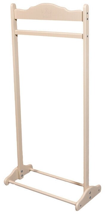 Вешалка костюмная Мебелик В 29Н слоновая кость (П0003497)
