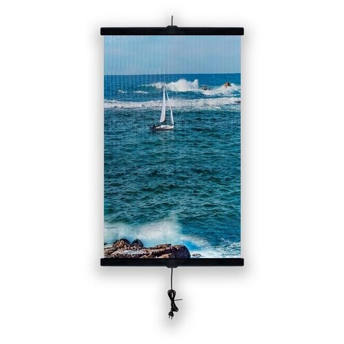 Обогреватель - картина настенный инфракрасный парусник мощность 400 Вт размер 57 х 100 см 149900₽