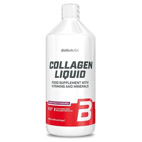 BioTechUSA Collagen Liquid 1000 мл, тропические фрукты