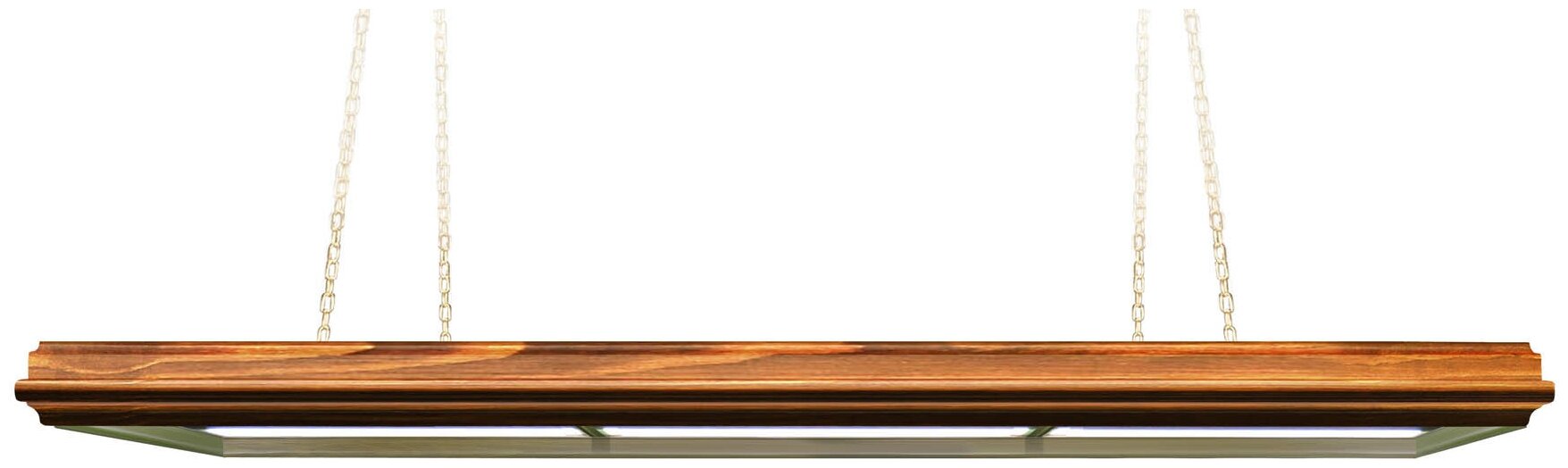 Светильник для бильярда светодиодный "Evolution" 3 секции сосна (стол 6 - 9 футов)