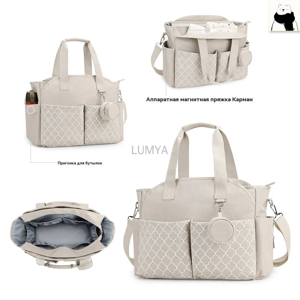 Diaper bag Сумка органайзер для коляски и мамы с термокарманами