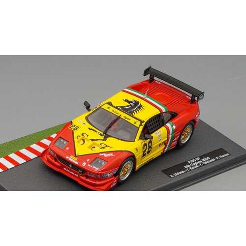 ferrari f355 gt 28 yellow magic team 24h daytona 2000 масштабная модель автомобиля коллекционная Масштабная модель 1/43 Ferrari F355 GT - 24h Daytona 2000