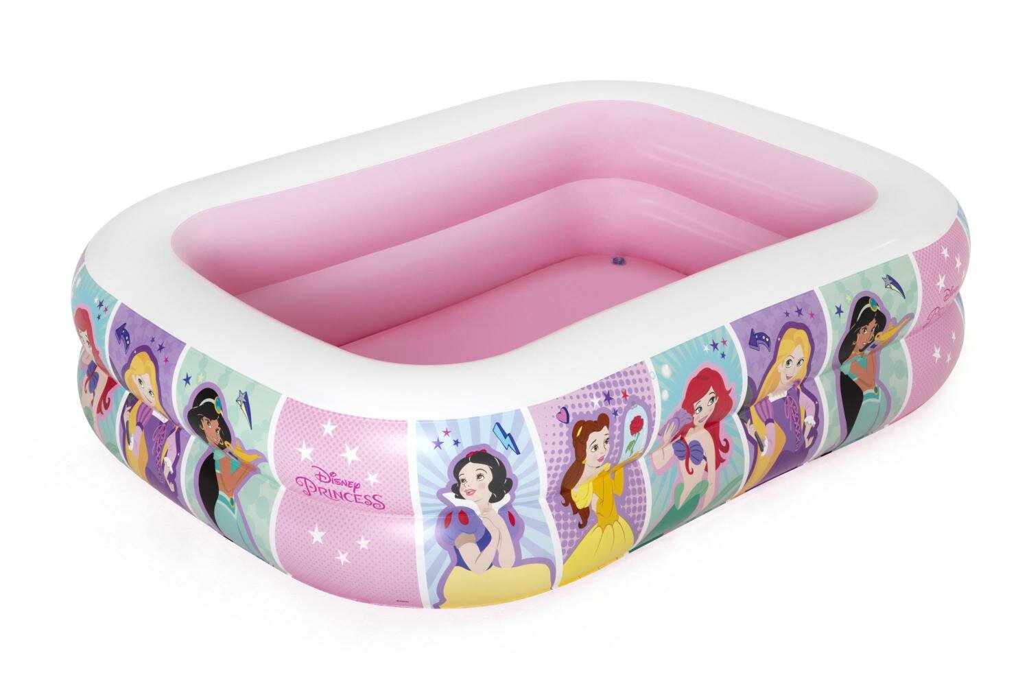Розовый Bestway Бассейн надувной Princess 201х150х51 см розовый 91056 Bestway