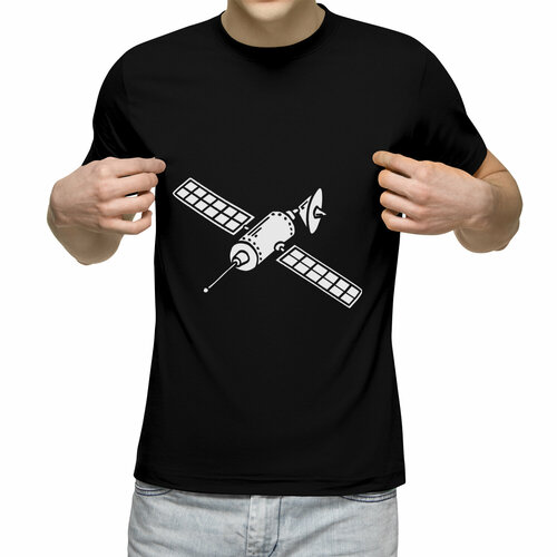 Футболка Us Basic, размер XL, черный мужская футболка космическая музыка s белый