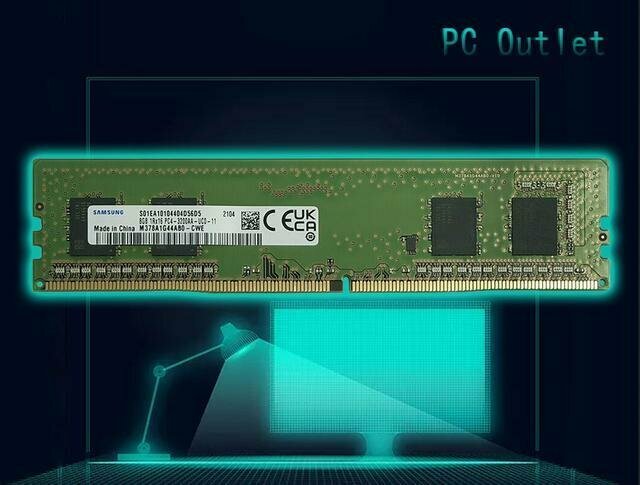 Оперативная память Samsung 8 ГБ DDR4 3200 МГц DIMM CL19 M378A1G44AB0-CWED0