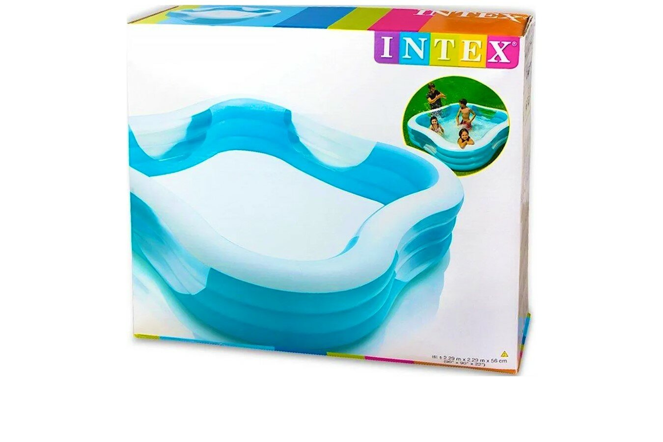Детский бассейн Intex Цвета лета, семейный — фото 1