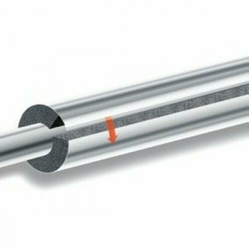 фото K-flex теплоизоляционная трубка из вспененного каучука 13x28 st al clad