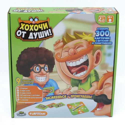 Игра настольная «Хохочи от души» Zing