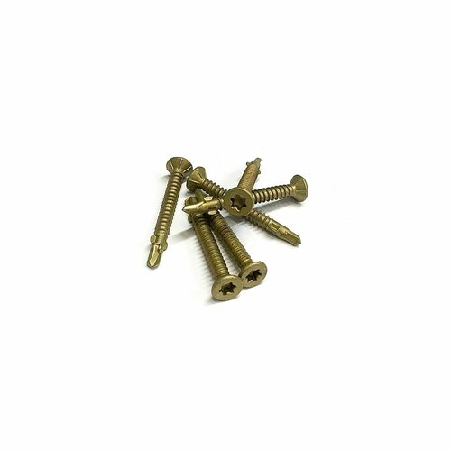 Саморез флюгель дерево-металл с антикоррозийным покрытием и ушками 48х38 TORX30 потайной 200 шт 2085₽