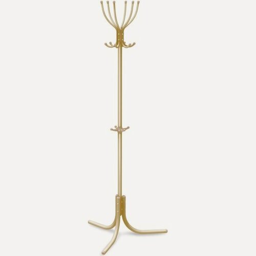 Изображение товара Вешалка Nika напольная Комфорт 6 золотой 600х600х1800мм, ВК6/З