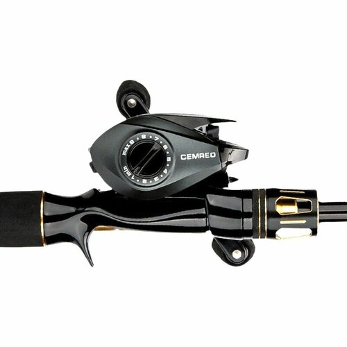 Удилище Comailey Kemailei Sniper, 2.1 м, углепластик, черное золото