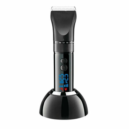 Профессиональная беспроводная машинка для стрижки волостриммернабор для стрижкисалоннаядомашняяуход за волосамис дисплеемдля домачерный 3920₽