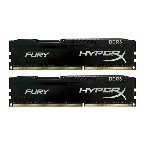Kingston Fury Оперативная память 16GB DDR3 1866MHz DIMM FURY Beast Black 2x8 ГБ (HX318C10FK2/16)