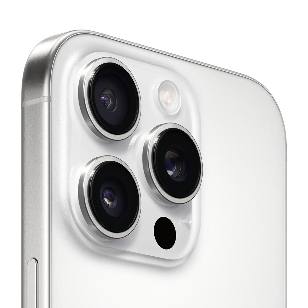 Смартфон Apple IPhone 16 Pro 8/128 ГБ Белый титан (White Titanium), JP, Nano Sim+E-Sim — фото 1