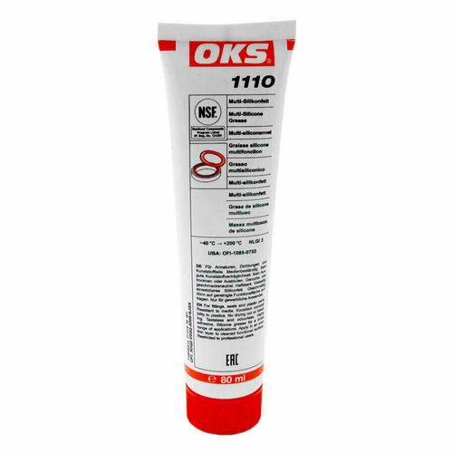 Пищевая силиконовая смазка для кофемашин OKS 1110 80 мл 911380 4437₽