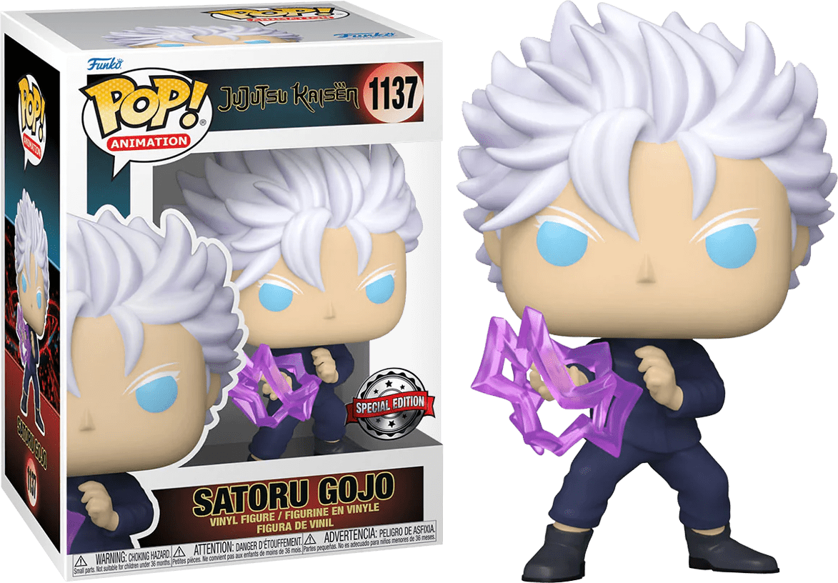 Фигурка Funko POP! Магическая битва: Сатору Годзё без повязки - фото №7