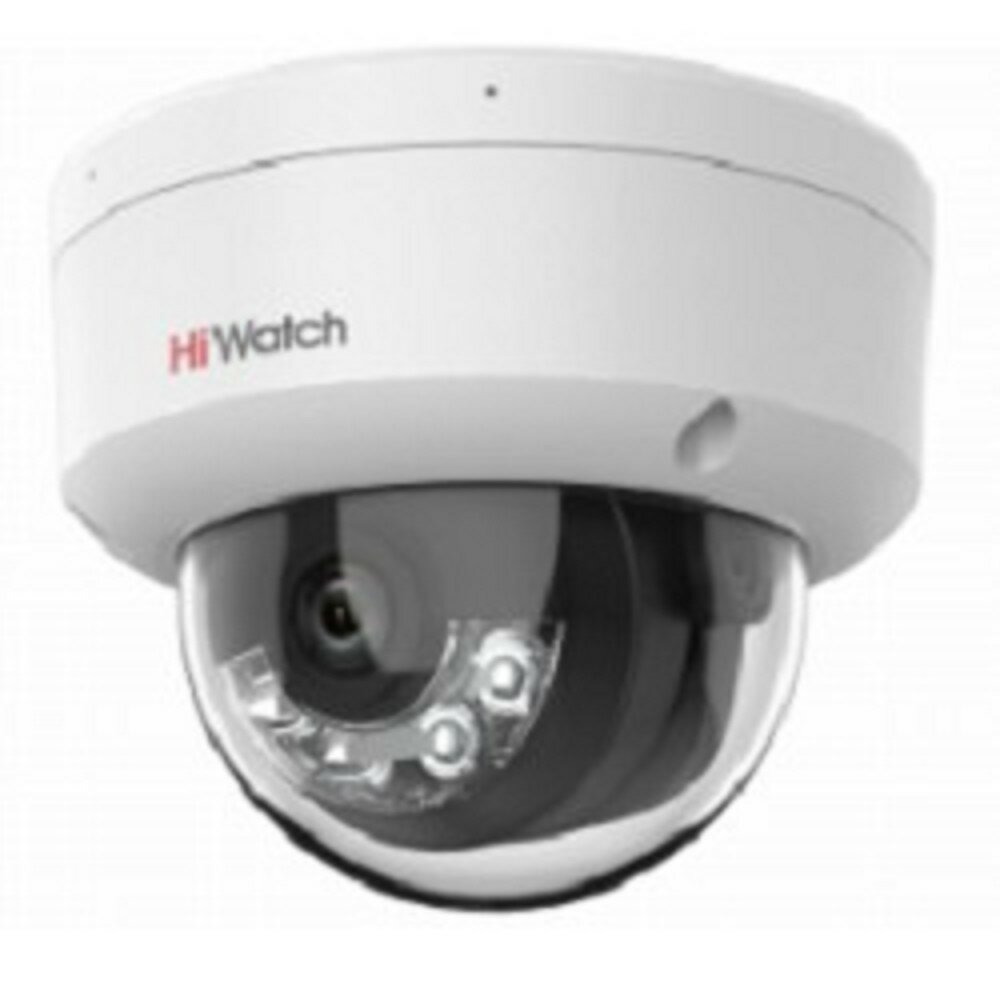 HiWatch Видеонаблюдение DS-I452M B 2.8 mm Видеокамера IP 2.8-2.8мм цветная корп: белый