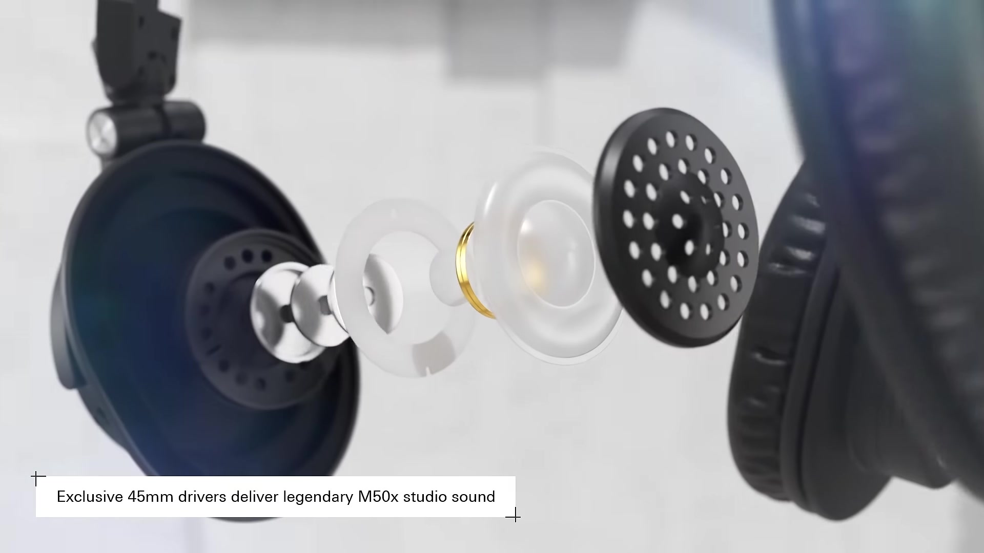 Беспроводные наушники Audio-Technica ATH-M50xBT2, черный цвет — фото 1