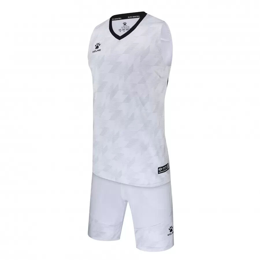 Форма спортивная Kelme баскетбольная 3591052, размер 4XL, белый