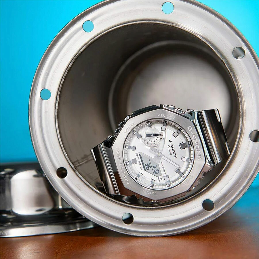 Наручные часы CASIO G-Shock, серебряный — фото 1