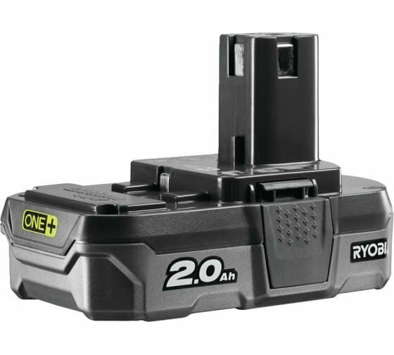 Аккумулятор RYOBI RB18L20, Li-Ion, 18 В, 2 А·ч