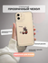 Прикольный прозрачный чехол с принтом для логотип APPLE на iPhone 16 PRO MAX