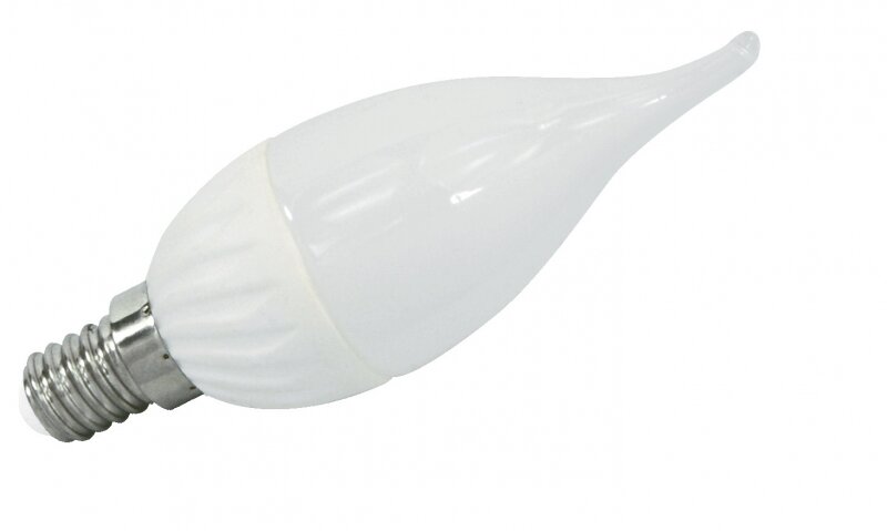 Энергосберегающая лампа ESL BA QL7 11W 4200K E14 cвеча на ветру d40Х129 Foton Lighting