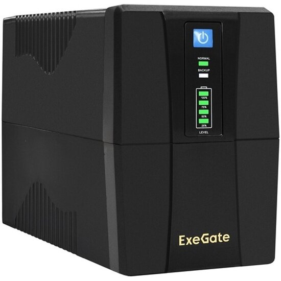 Источники бесперебойного питания Exegate Power Back BNB-1000. LED. AVR.2SH. RJ. USB 1000VA/550W