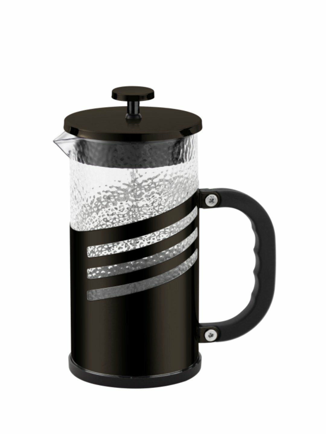 Haus Roland Френч-пресс для чая и кофе, 1000 мл (3 цвета) - Черный