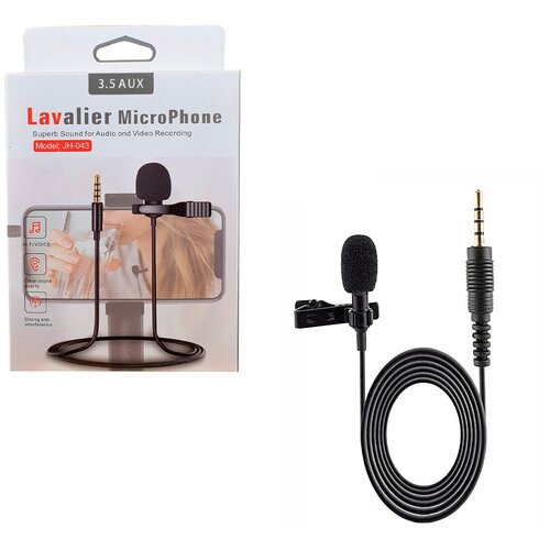 Петличный микрофон Lavalier JH-043 AUX 35 79000₽