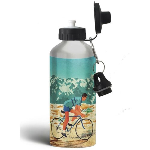 фото Бутылка спортивная,туристическая фляга, 500мл спорт велосипед туризм горы - 418 brutbottle