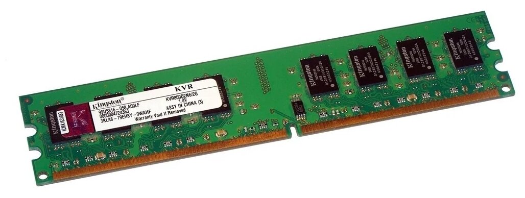 Kingston DDR2 2Gb 800MHz pc-6400 (kvr800d2n6/2g) Kvr800d2n6/2g .