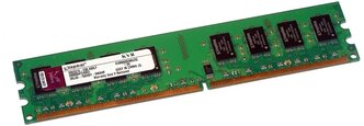 Оперативная память Kingston 2 ГБ DDR2 800 МГц DIMM CL6 KVR800D2N6/2G