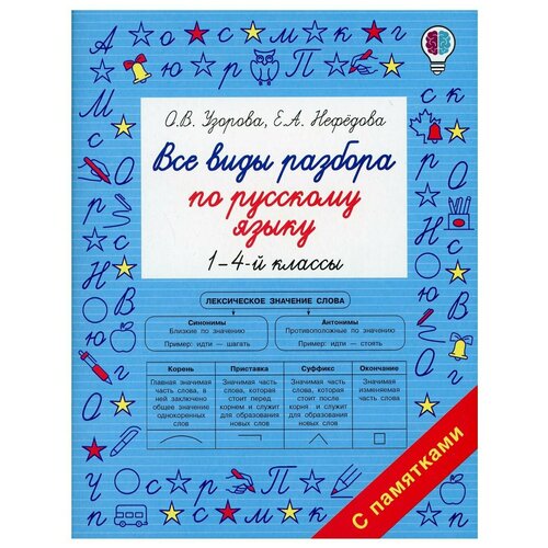 Все виды разбора по русскому языку. 1-4 кл