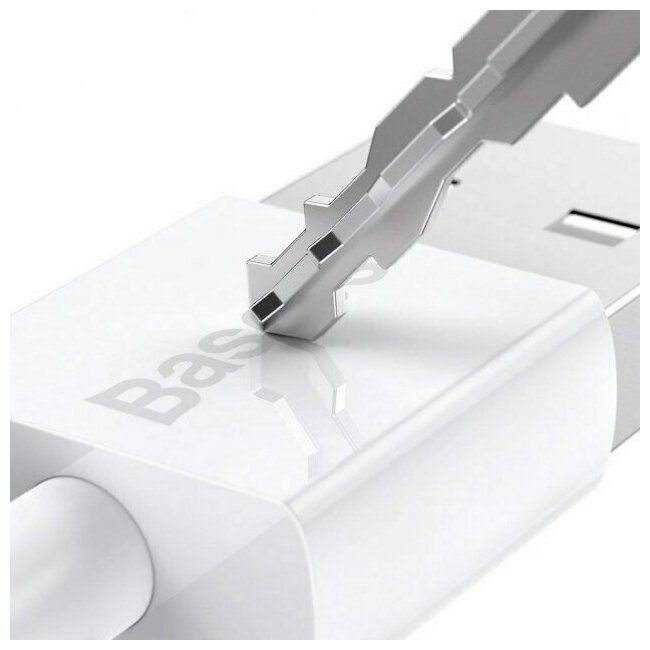 Кабель Baseus CAMYS-A02 Superior Series Fast Charging Data Cable USB to Micro USB 2A силиконовый 2m White