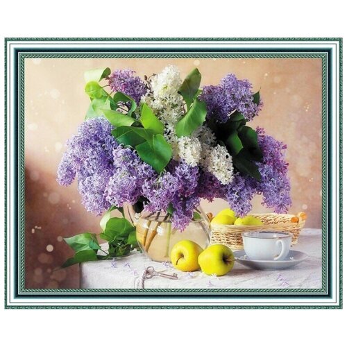 Алмазная мозаика на подрамнике 