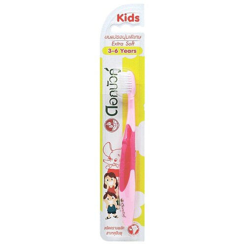 зубная щетка dok bua ku kids toothbrush в ассортименте Зубная щетка Twin Lotus Kids экстра мягкая (3-6 лет)