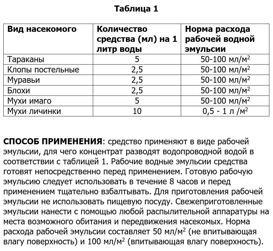 Лямбда Зона средство от тараканов, клопов, блох, муравьев, мух 50 мл - фотография № 5