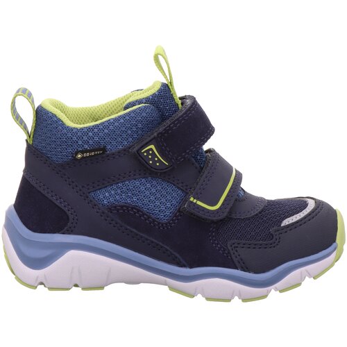 ботинки SUPERFIT, для мальчиков, цвет Синий/Зеленый, размер 27